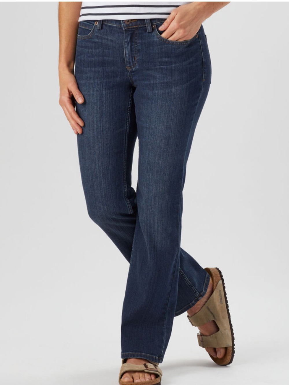 Duluth Trading Co Women's Daily Denim Bootcut Jeans size 10